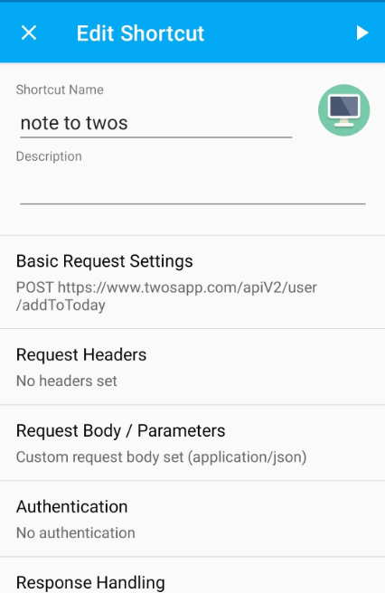 Using the twosapp today api - Twos